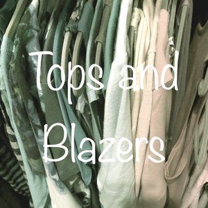 Blouses, Tops, Sweaters, Blazers